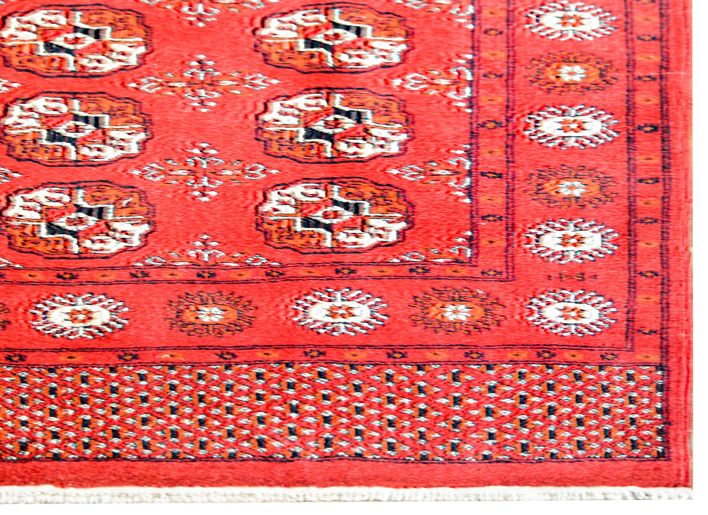 Gorgeous Mid-20th Century Bokhara Rug For Sale
