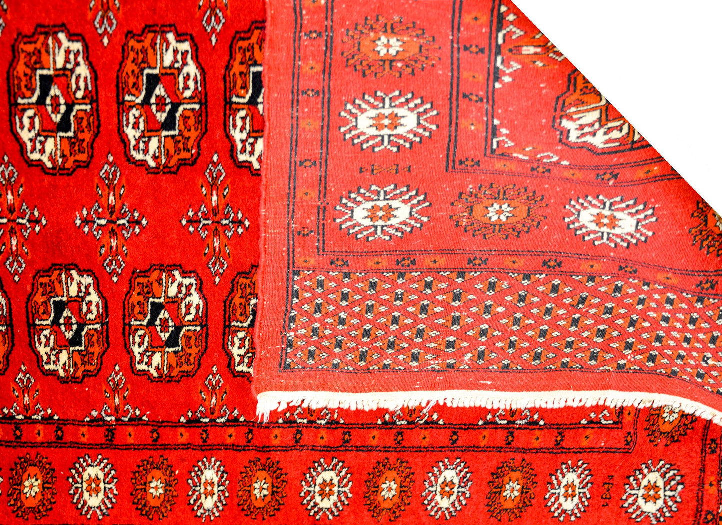 Gorgeous Mid-20th Century Bokhara Rug For Sale