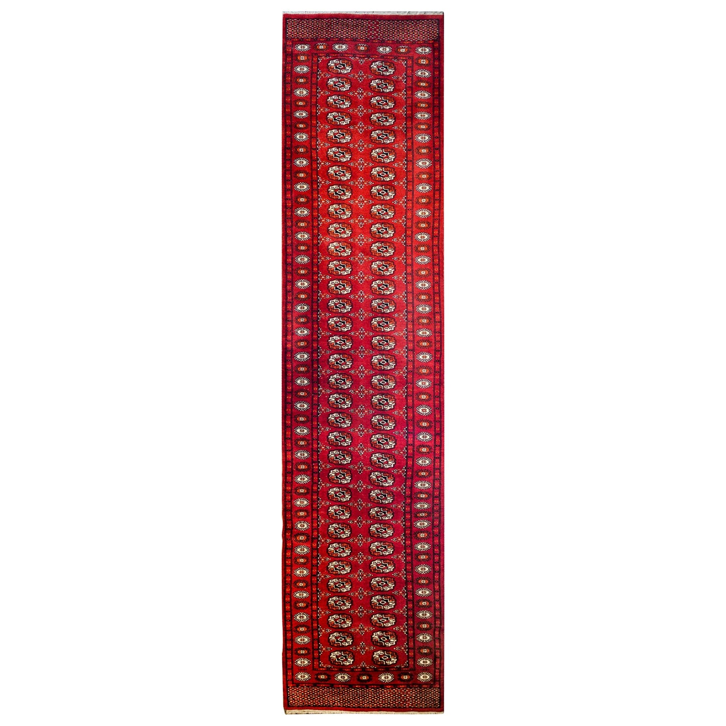 Gorgeous Mid-20th Century Bokhara Rug For Sale