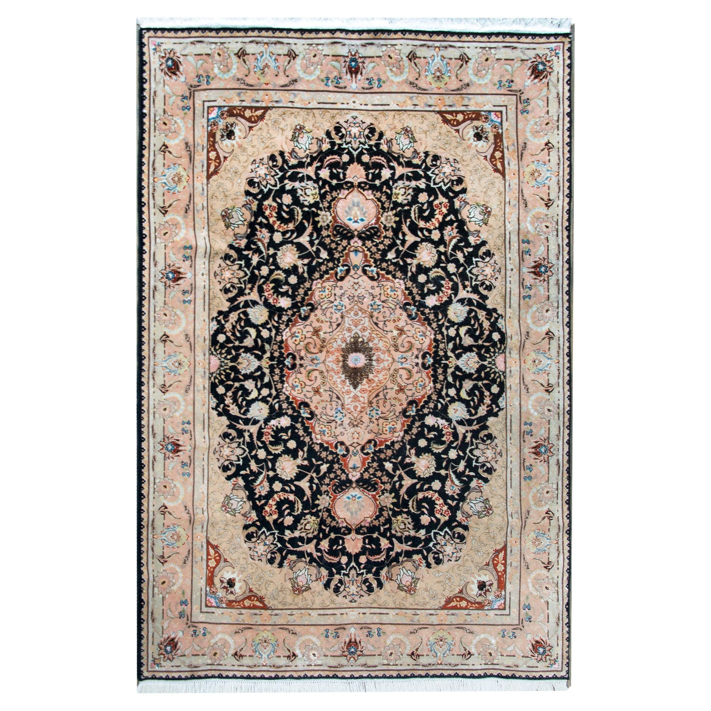 Vintage Persian Tabriz Rug For Sale