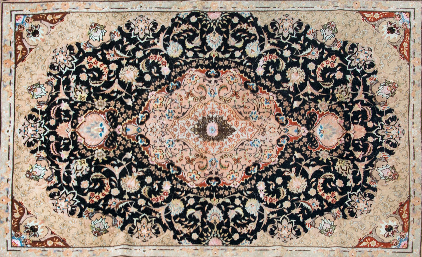 Vintage Persian Tabriz Rug For Sale