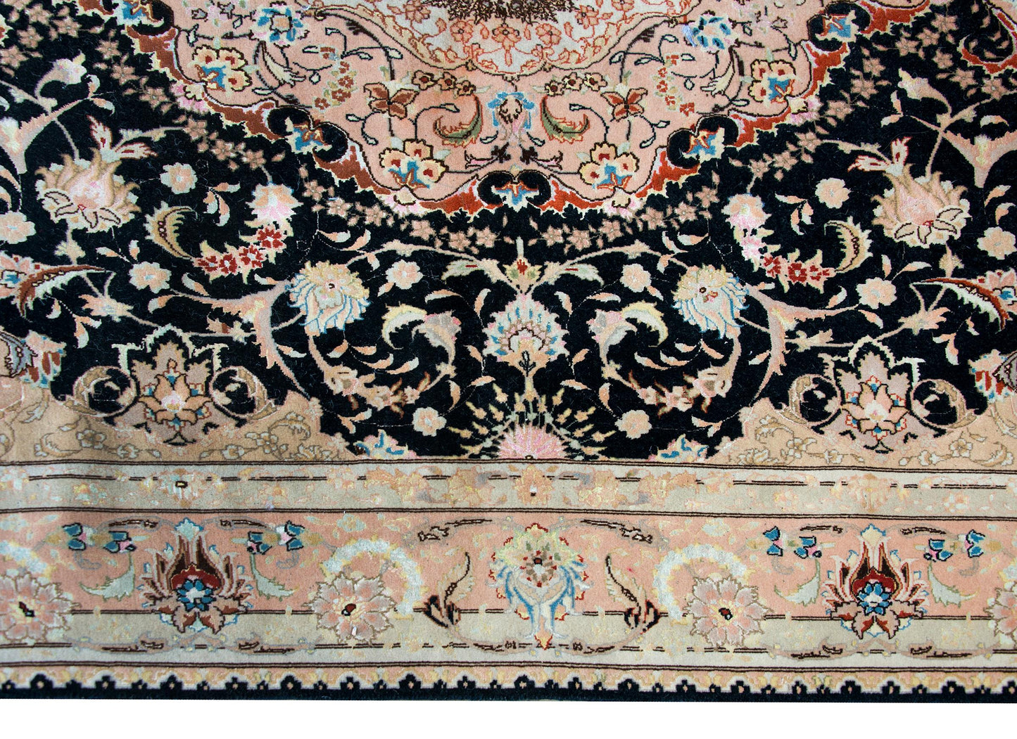 Vintage Persian Tabriz Rug For Sale