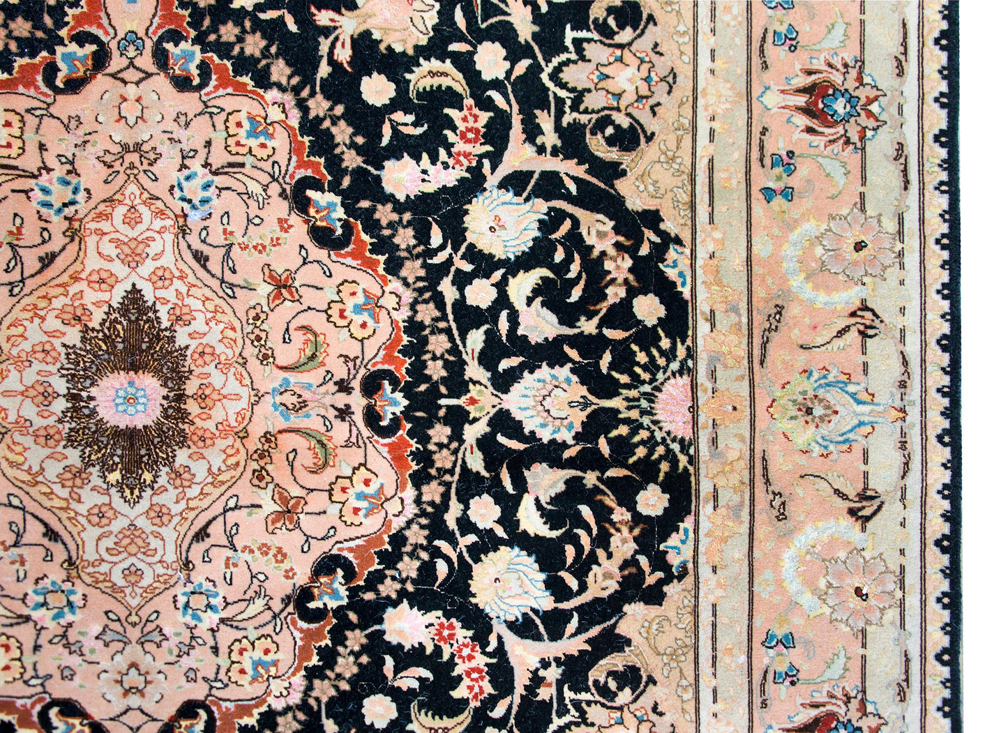 Vintage Persian Tabriz Rug For Sale