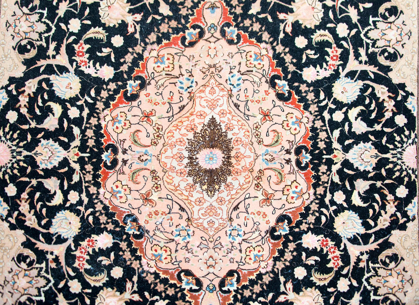 Vintage Persian Tabriz Rug For Sale