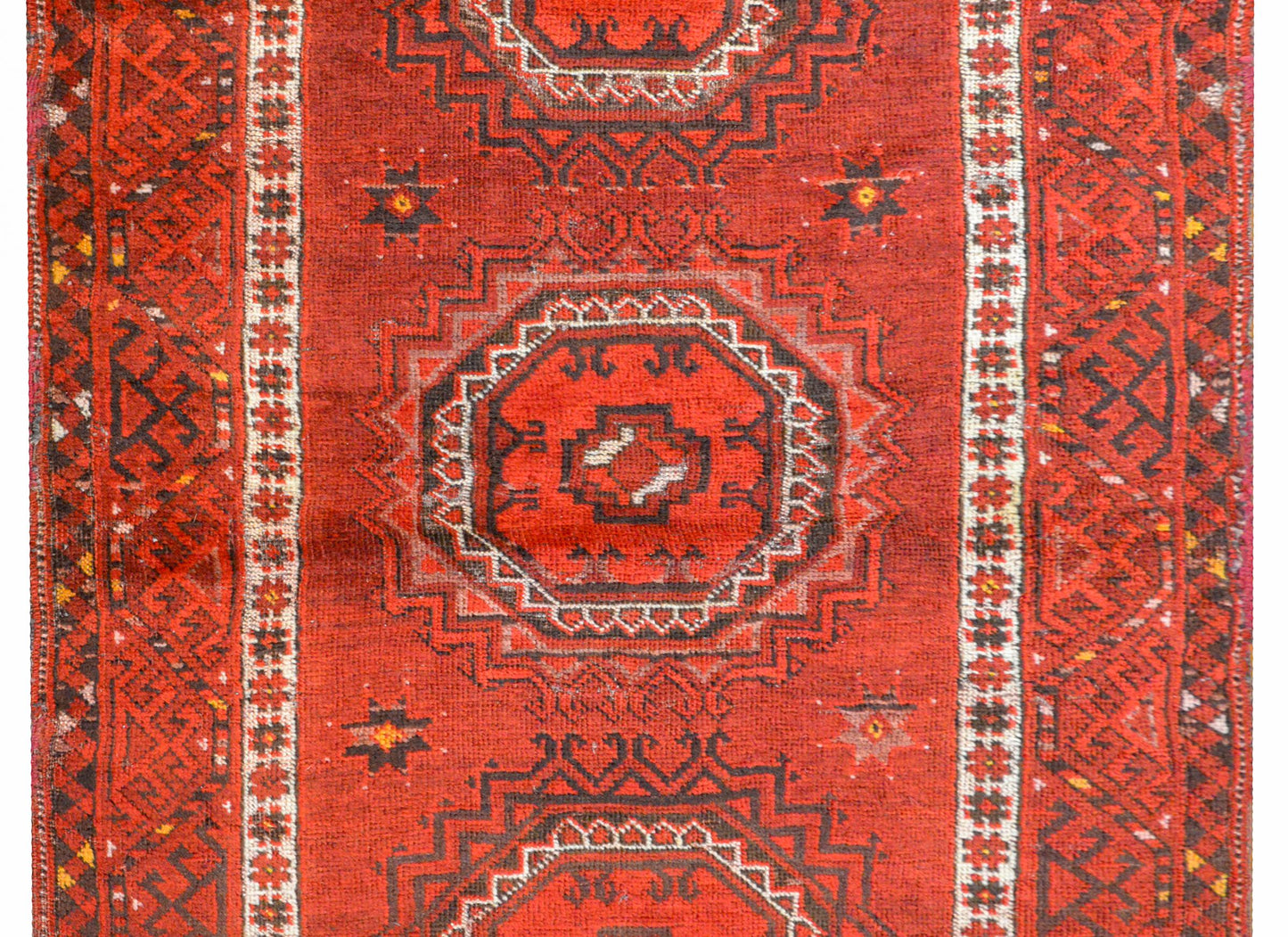 Charming Early 20th Century Afghan Ersari Prayer Rug For Sale