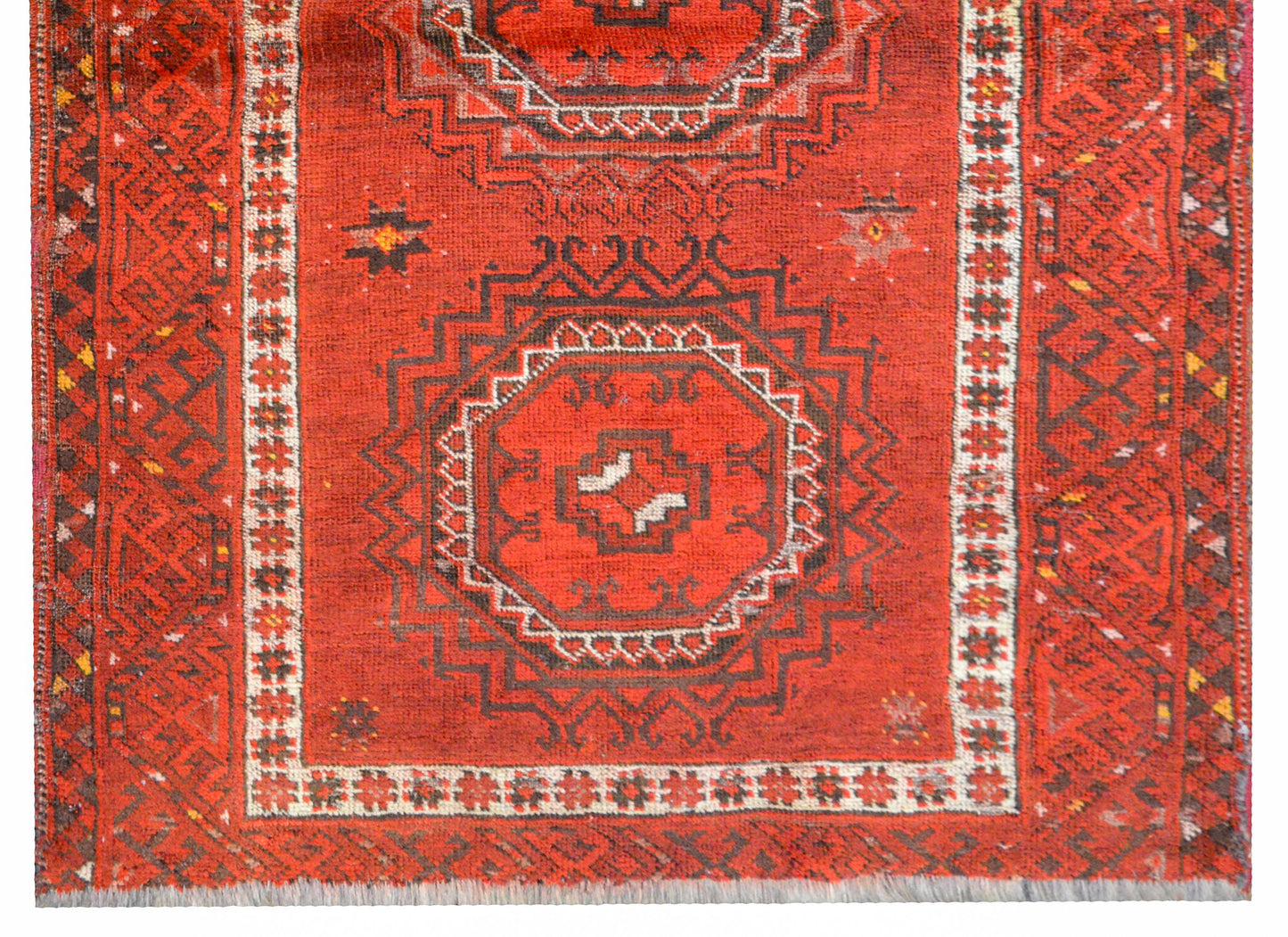 Charming Early 20th Century Afghan Ersari Prayer Rug For Sale