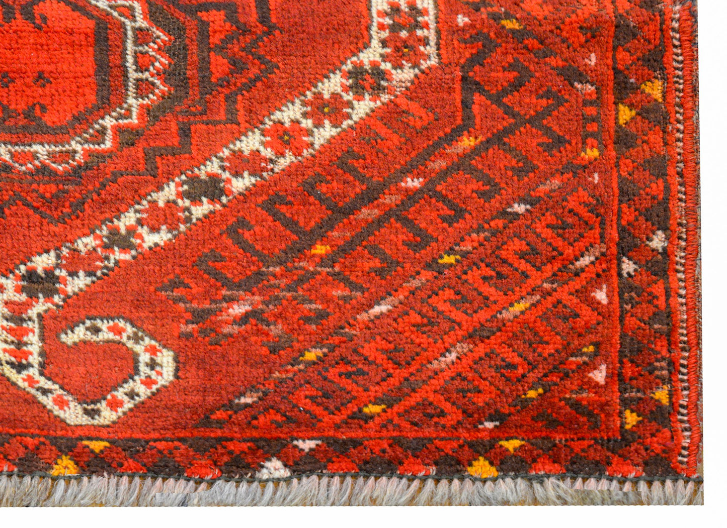 Charming Early 20th Century Afghan Ersari Prayer Rug For Sale
