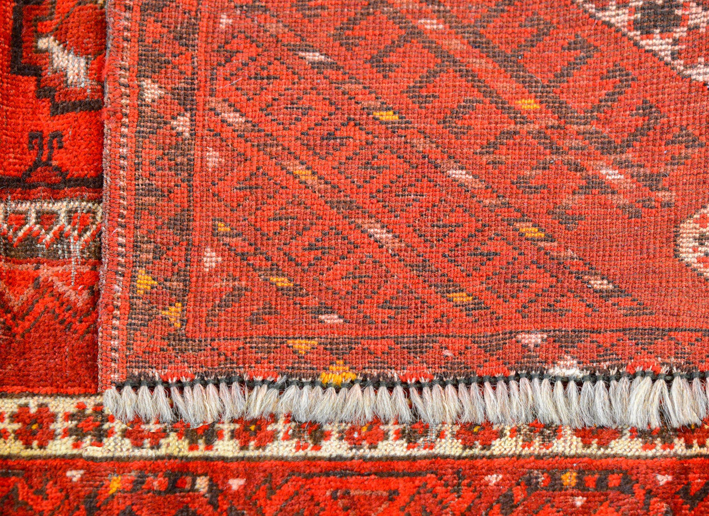 Charming Early 20th Century Afghan Ersari Prayer Rug For Sale