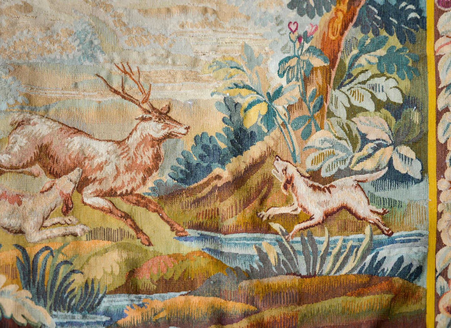 Late 19th Century French Aubusson Tapestry For Sale