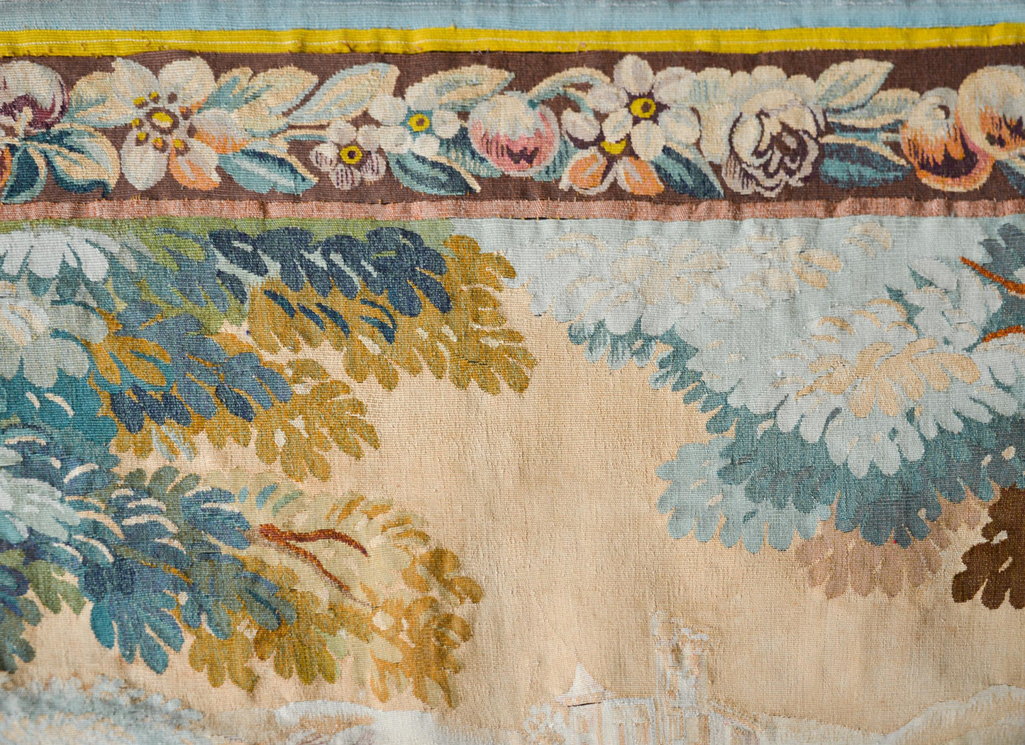 Late 19th Century French Aubusson Tapestry For Sale