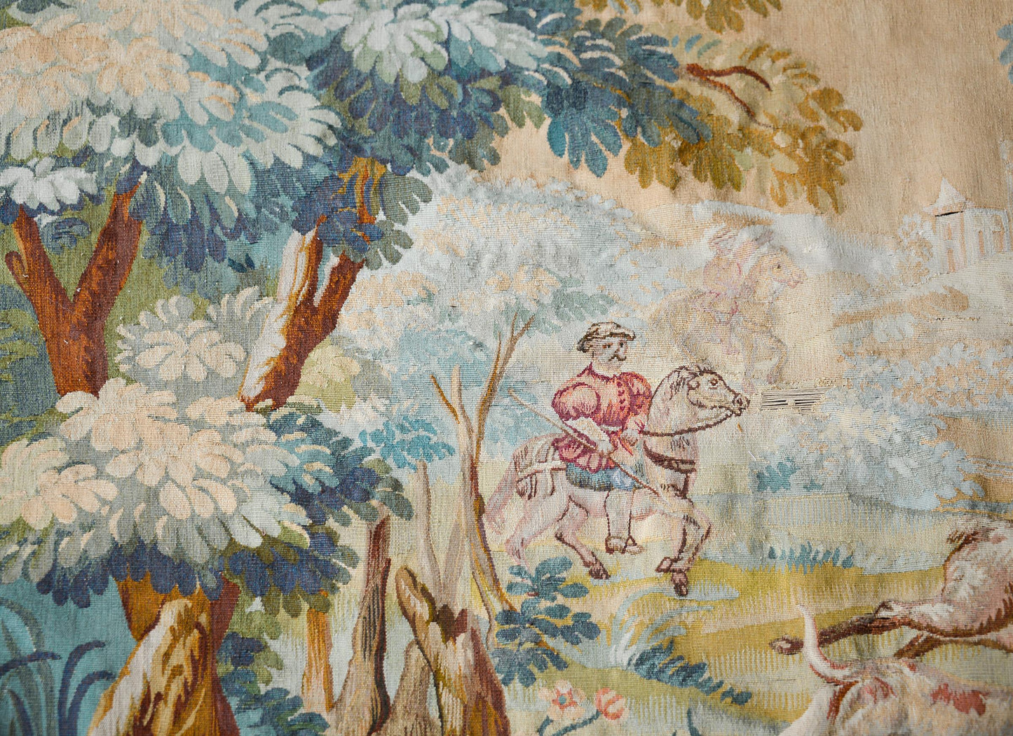 Late 19th Century French Aubusson Tapestry For Sale