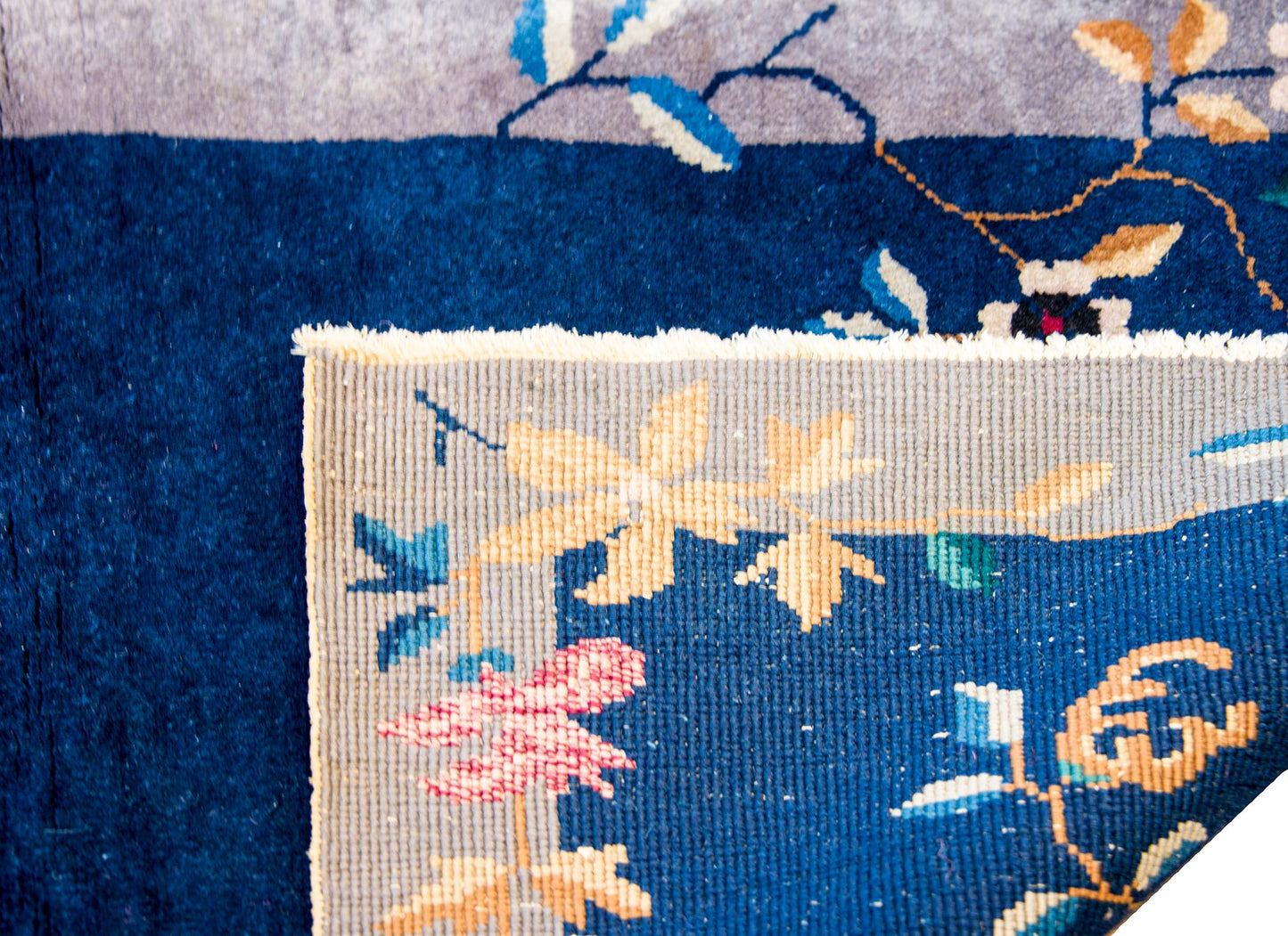 Early 20th Century Antique Art Deco Rug For Sale