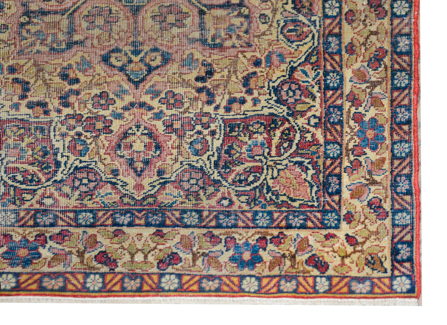 Early 20th Century Lavar Kirman Rug For Sale