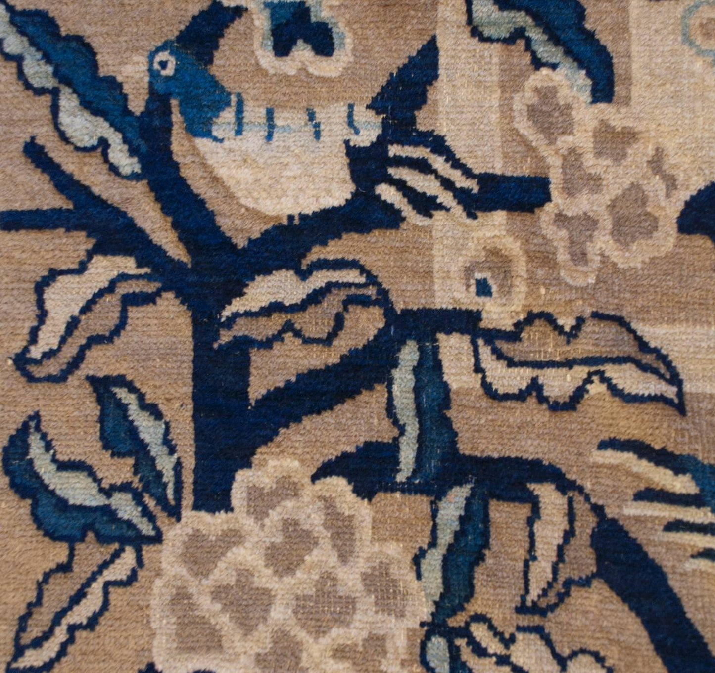 19th Century Chinese Peking Rug For Sale