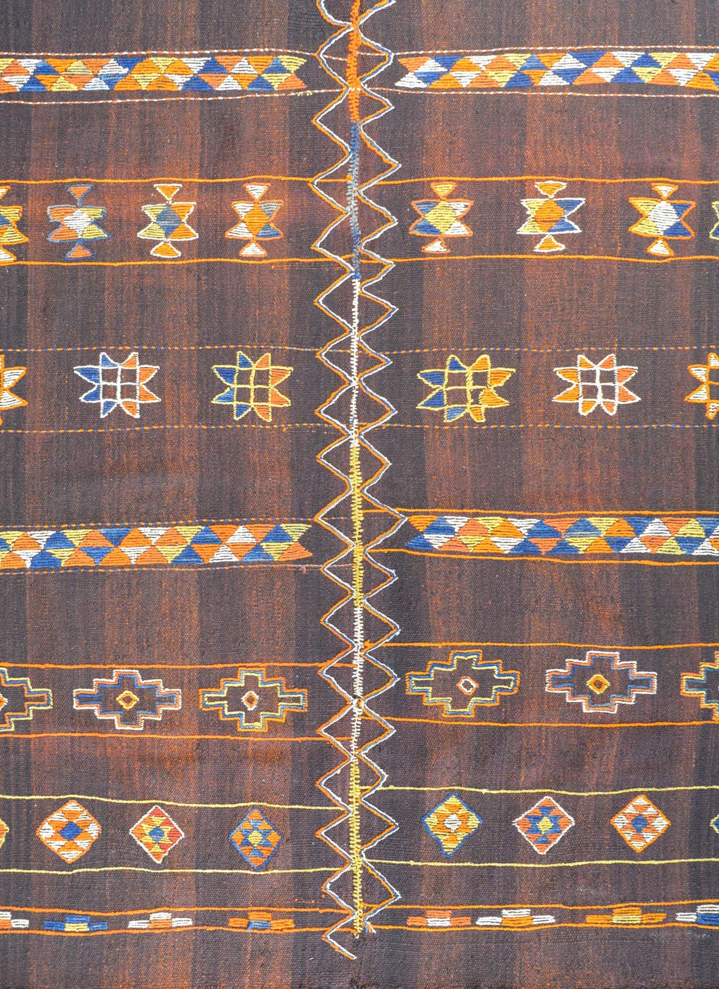 Incredible Mid-20th Century Konya Kilim Rug For Sale