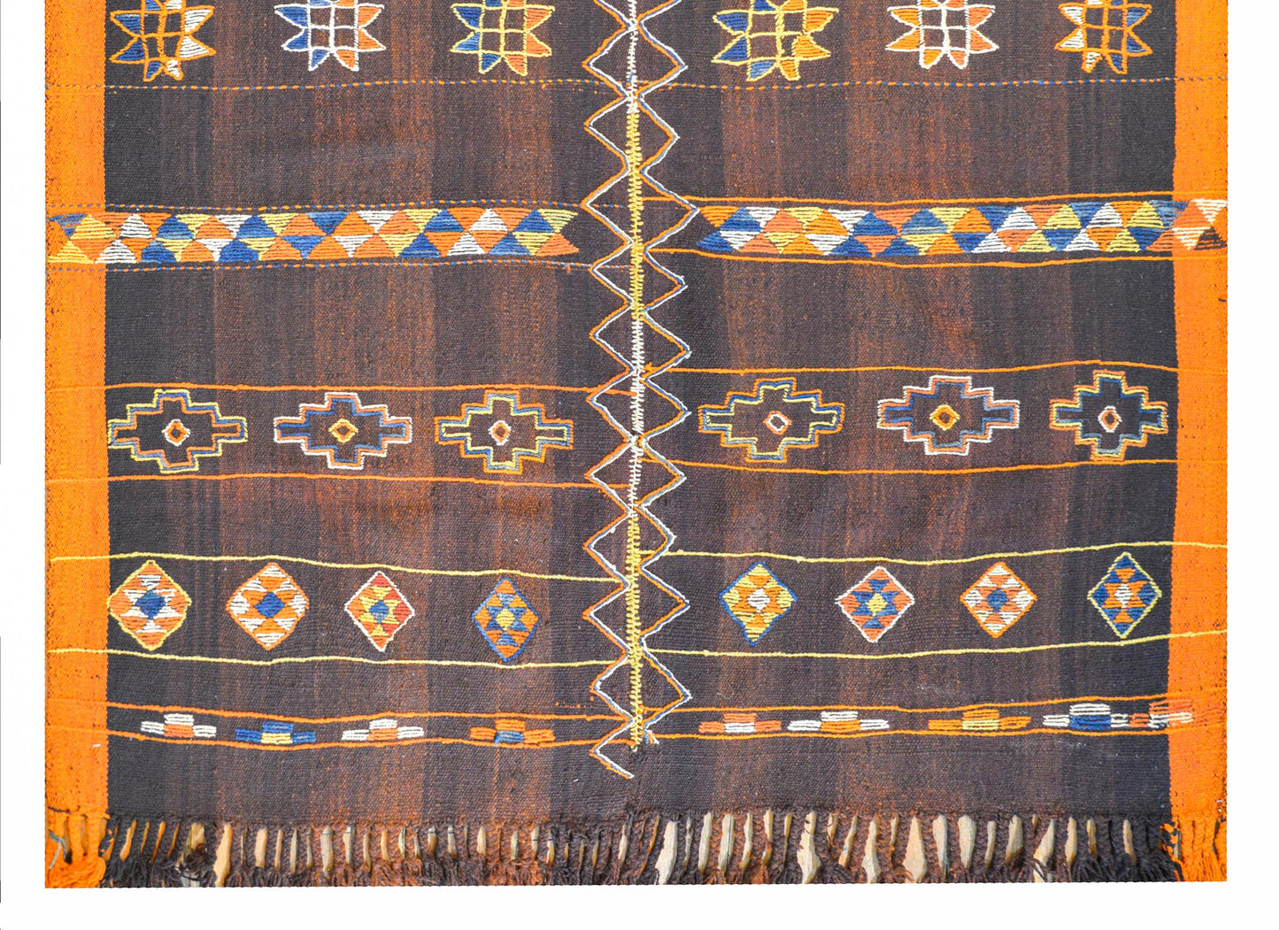 Incredible Mid-20th Century Konya Kilim Rug For Sale
