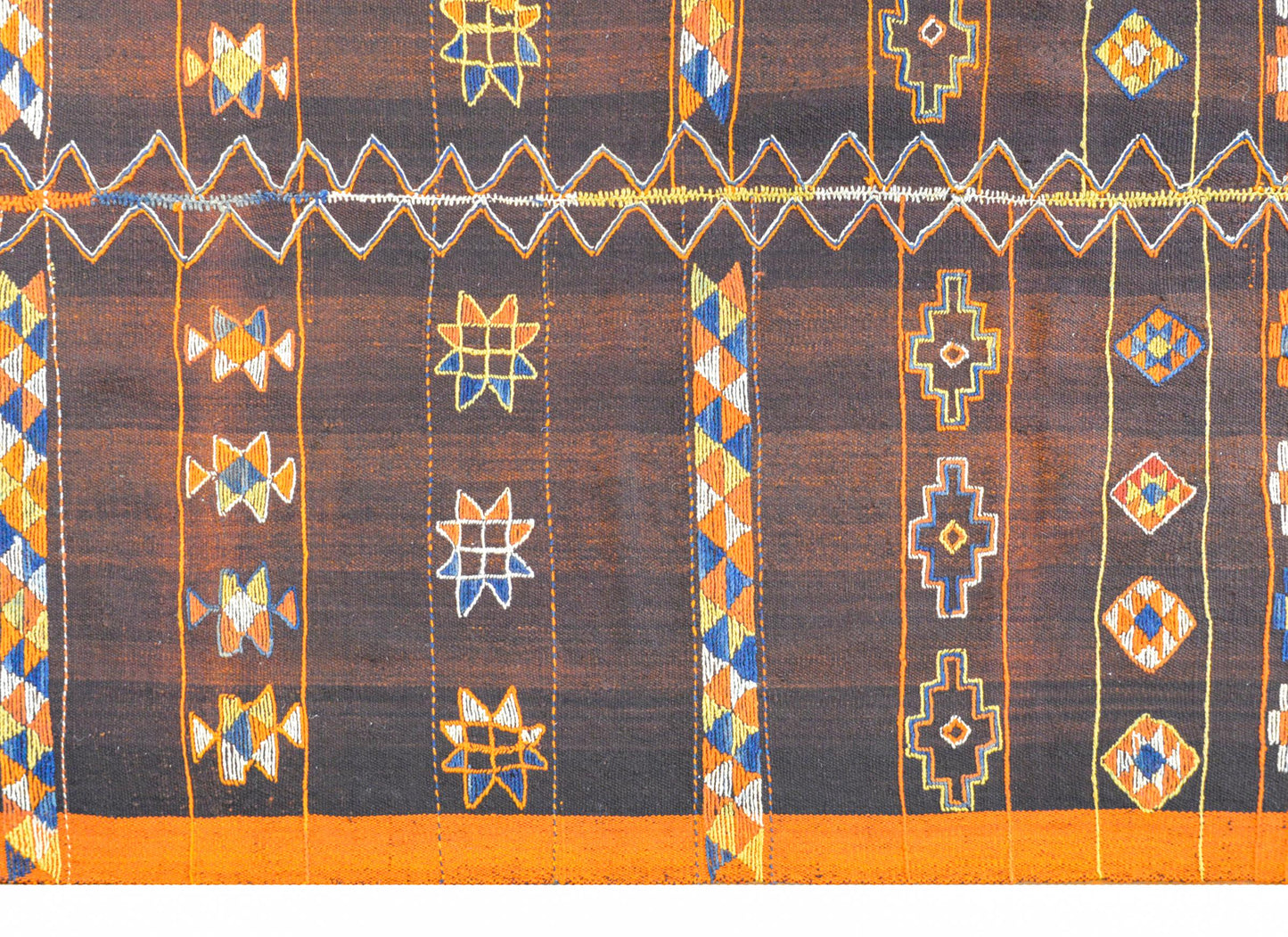 Incredible Mid-20th Century Konya Kilim Rug For Sale
