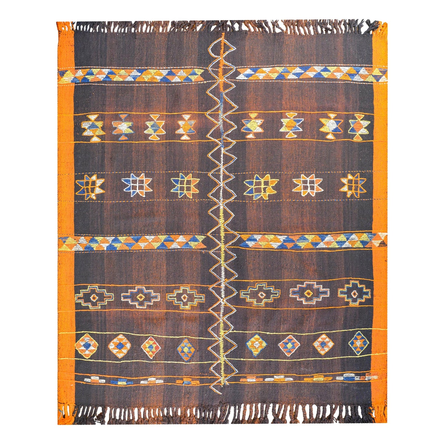 Incredible Mid-20th Century Konya Kilim Rug For Sale
