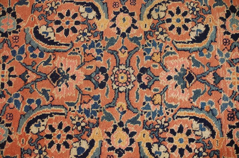 Early 20th Century Persian Tabriz Rug For Sale