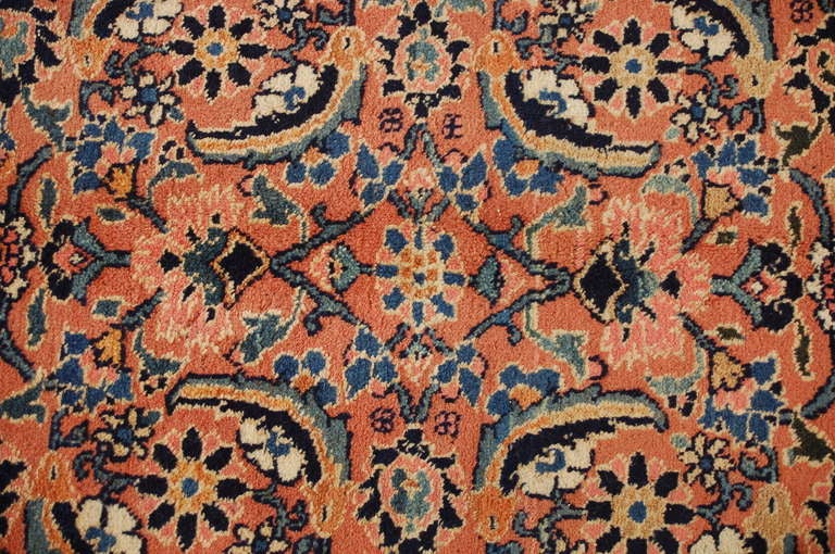 Early 20th Century Persian Tabriz Rug For Sale