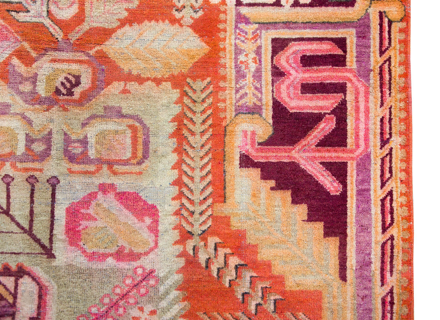 Early 20th Century Central Asian Khotan Rug For Sale