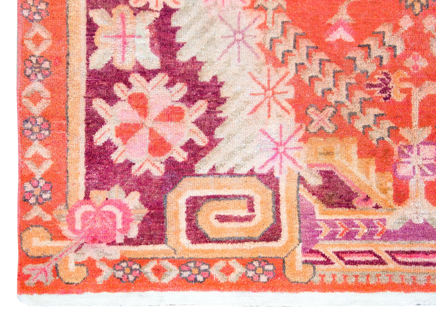 Early 20th Century Central Asian Khotan Rug For Sale