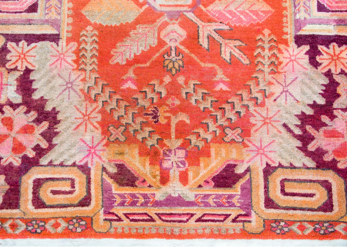 Early 20th Century Central Asian Khotan Rug For Sale