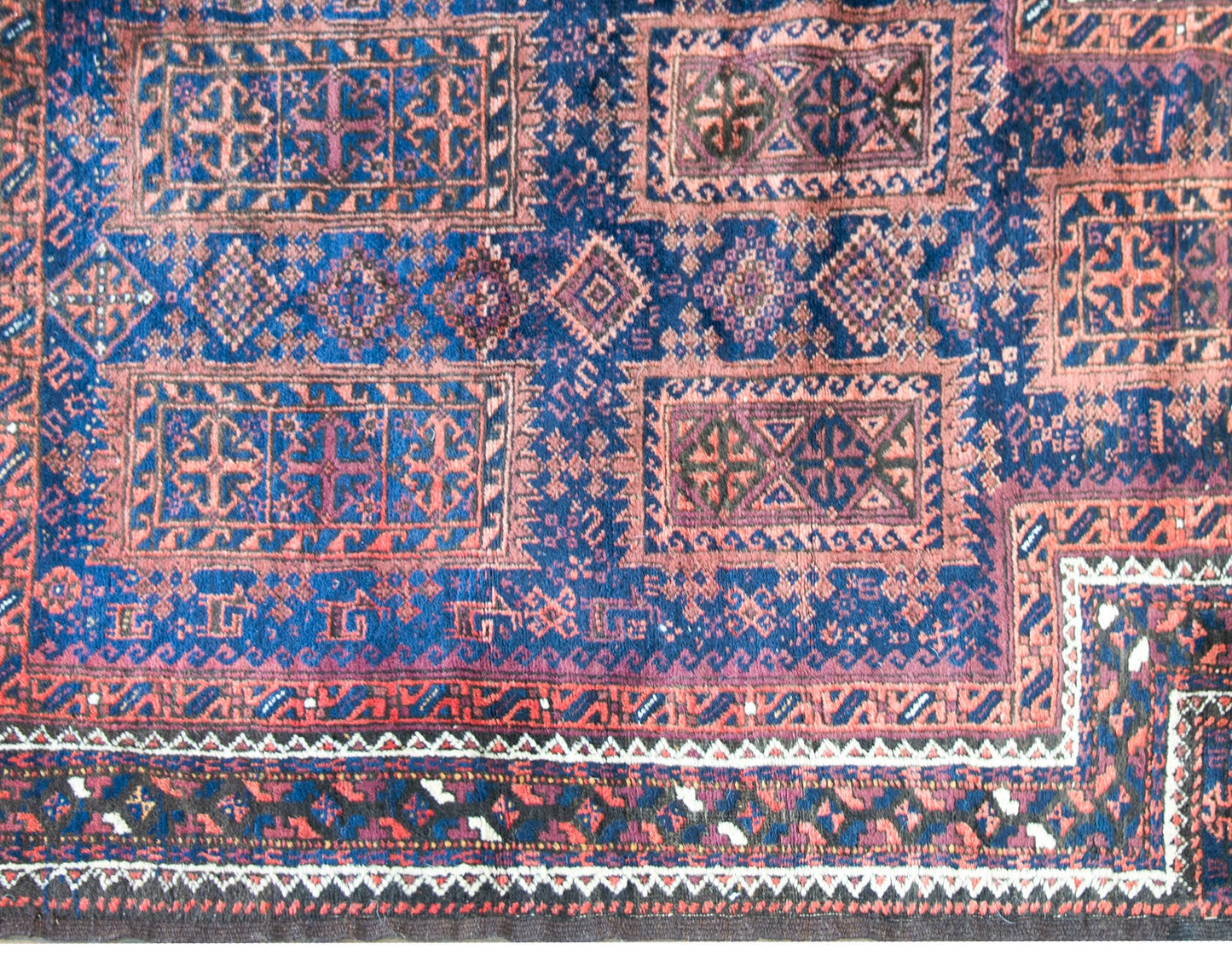 Early 20th Century Bluchi Prayer Rug For Sale