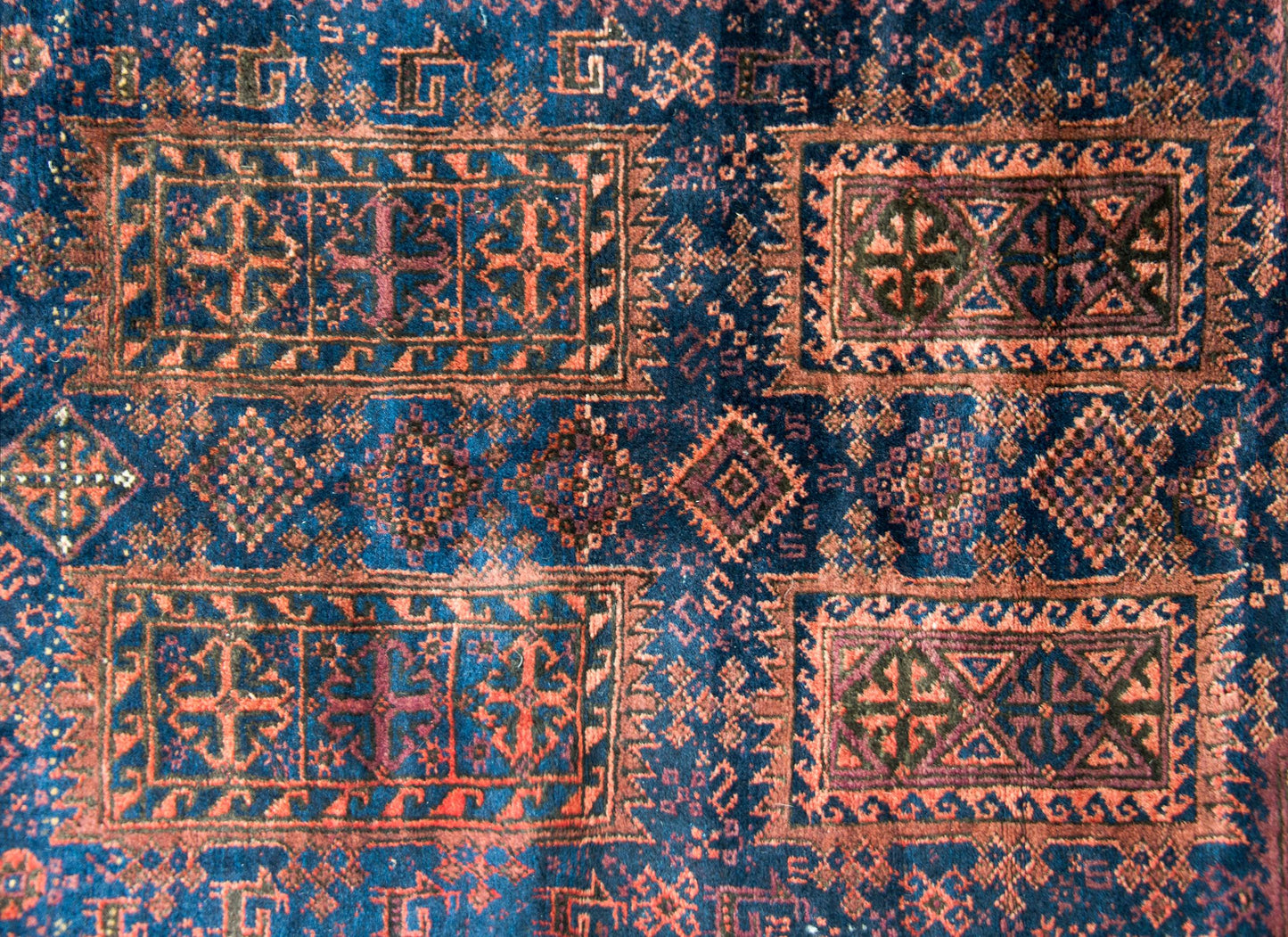 Early 20th Century Bluchi Prayer Rug For Sale