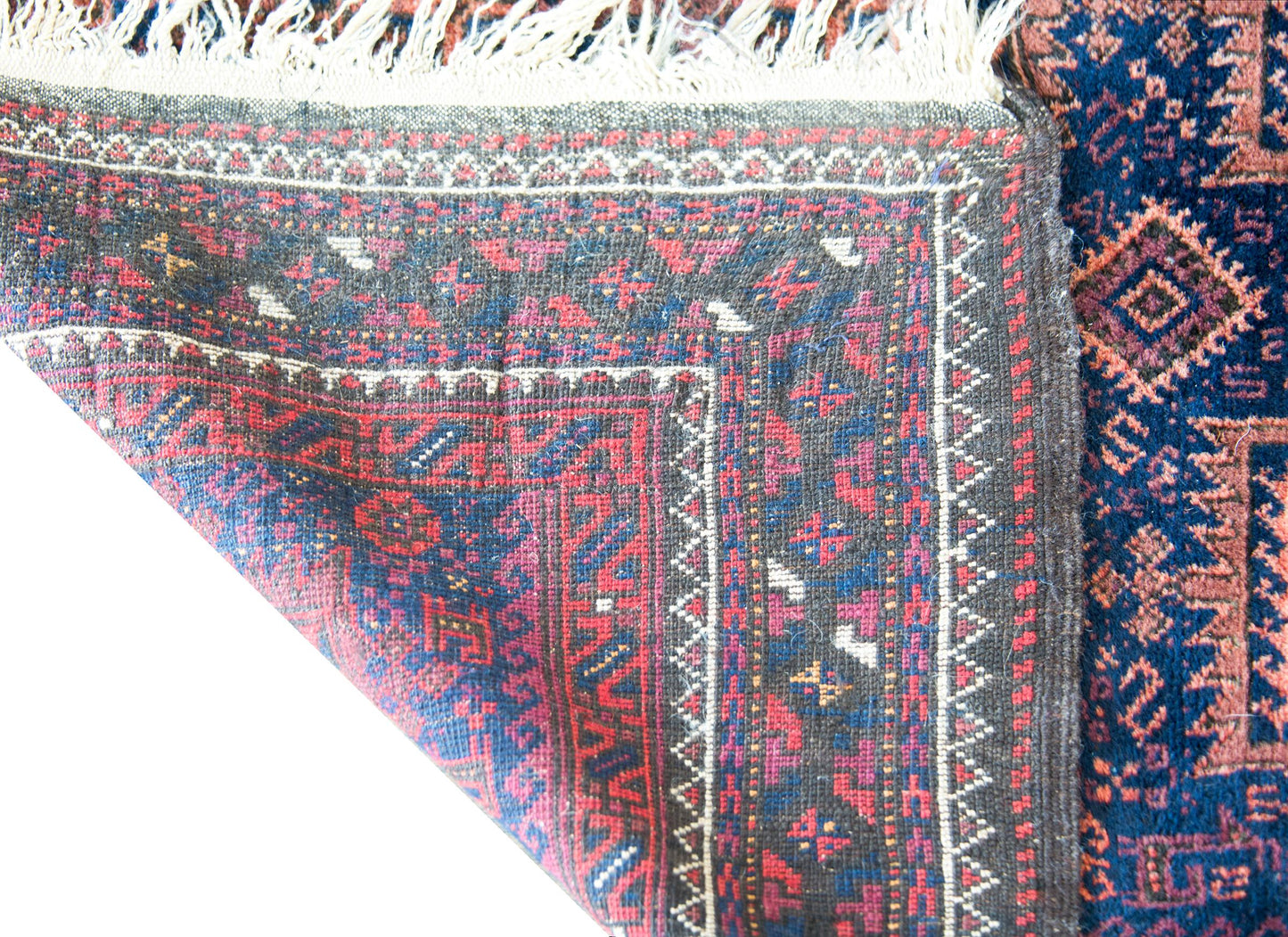 Early 20th Century Bluchi Prayer Rug For Sale