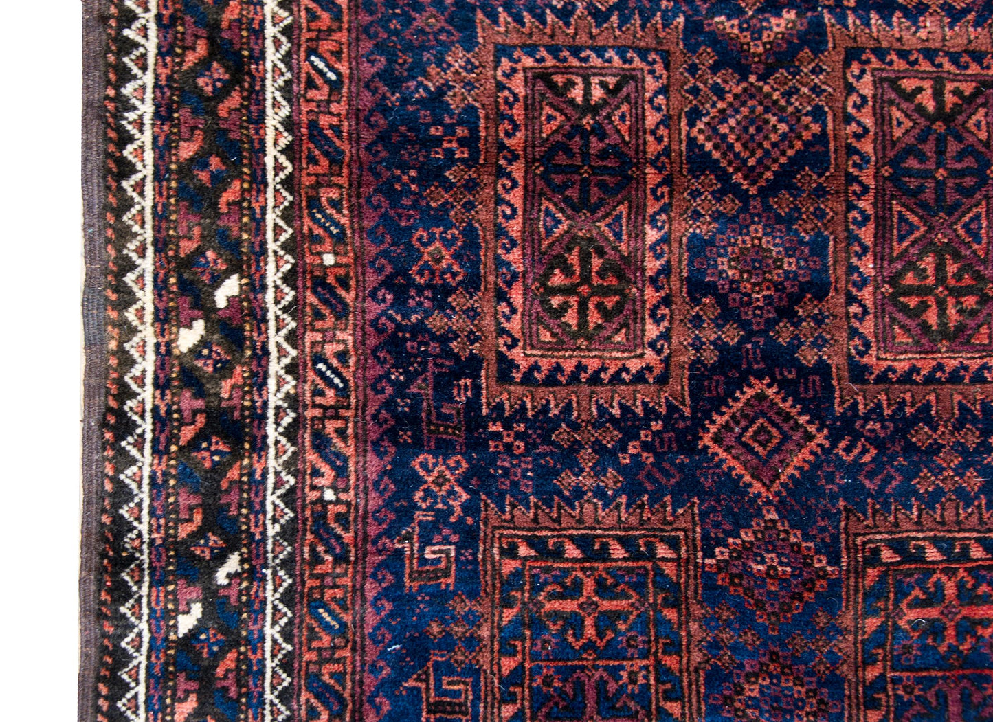 Early 20th Century Bluchi Prayer Rug For Sale