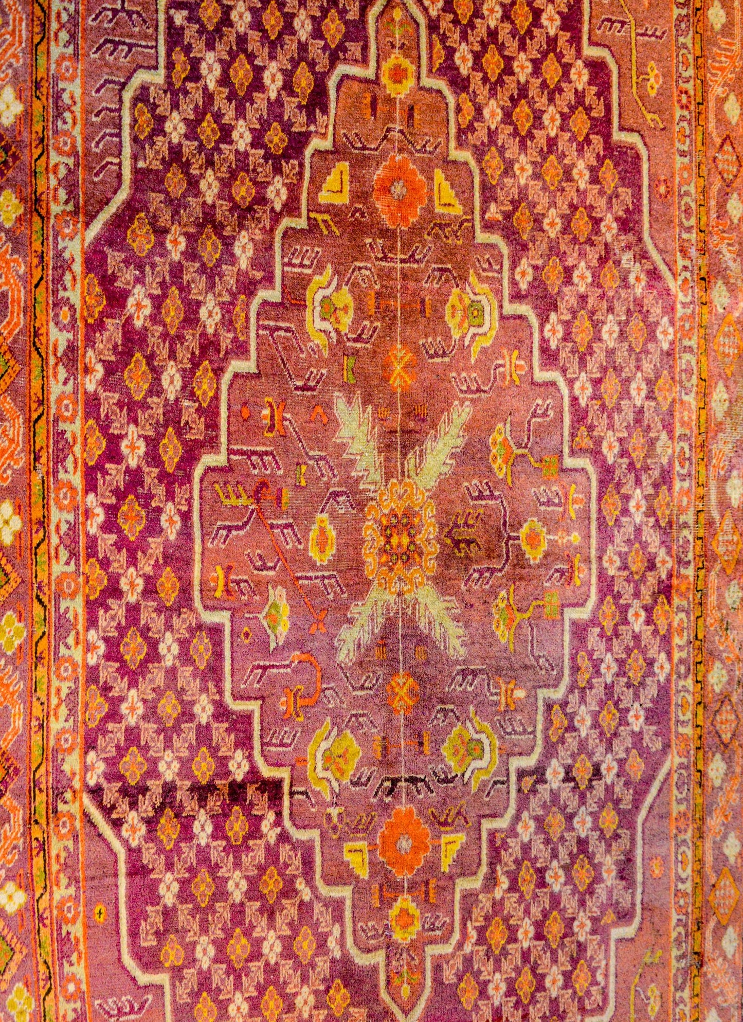 Extraordinary Early 20th Century Central Asian Khotan Rug For Sale