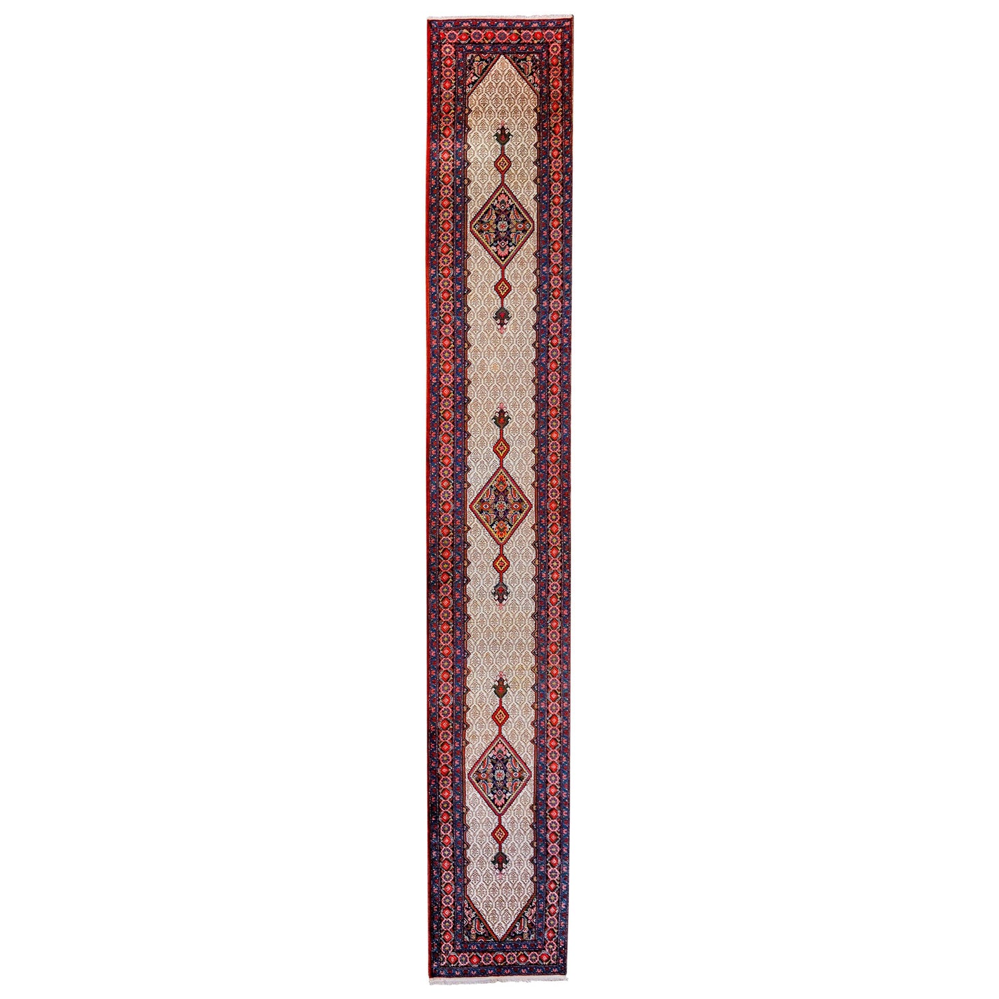Amazing Early 20th Century Serab Runner For Sale