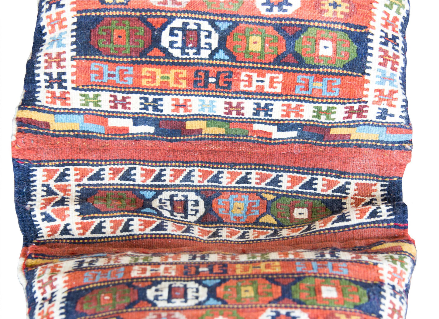 Vintage Persian Saddle Bag Face For Sale