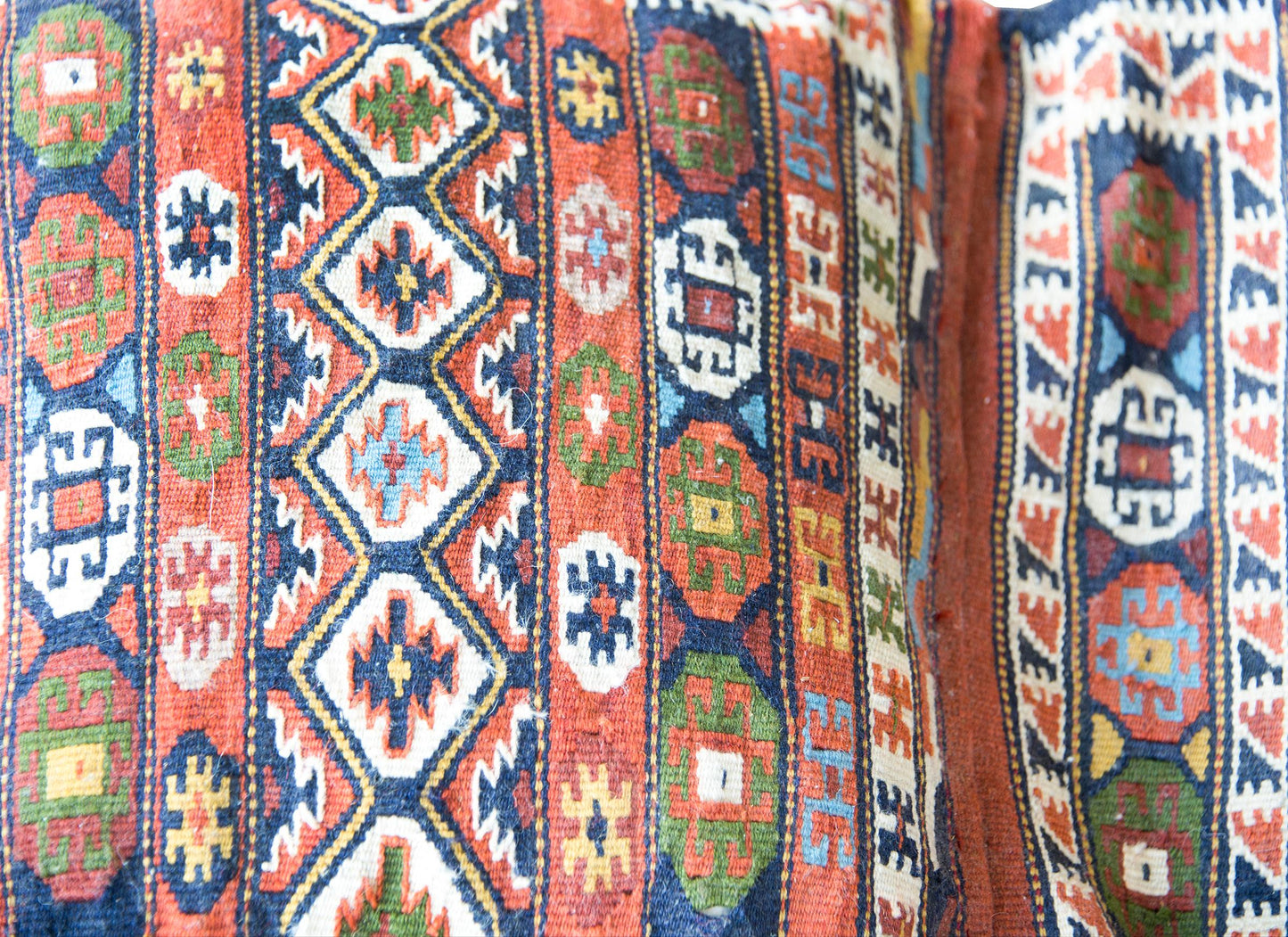Vintage Persian Saddle Bag Face For Sale