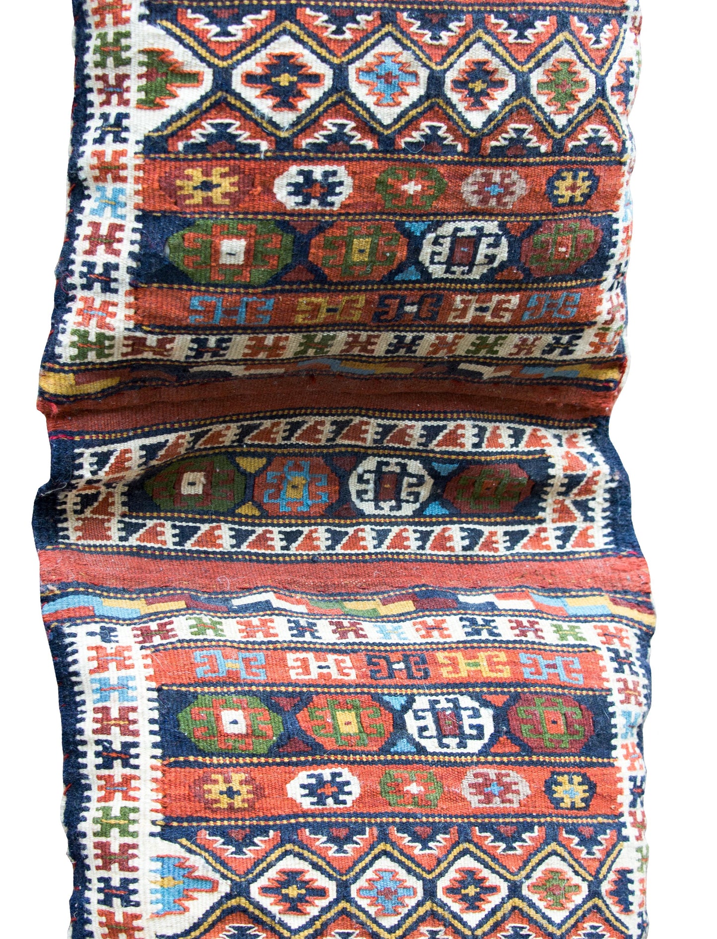 Vintage Persian Saddle Bag Face For Sale