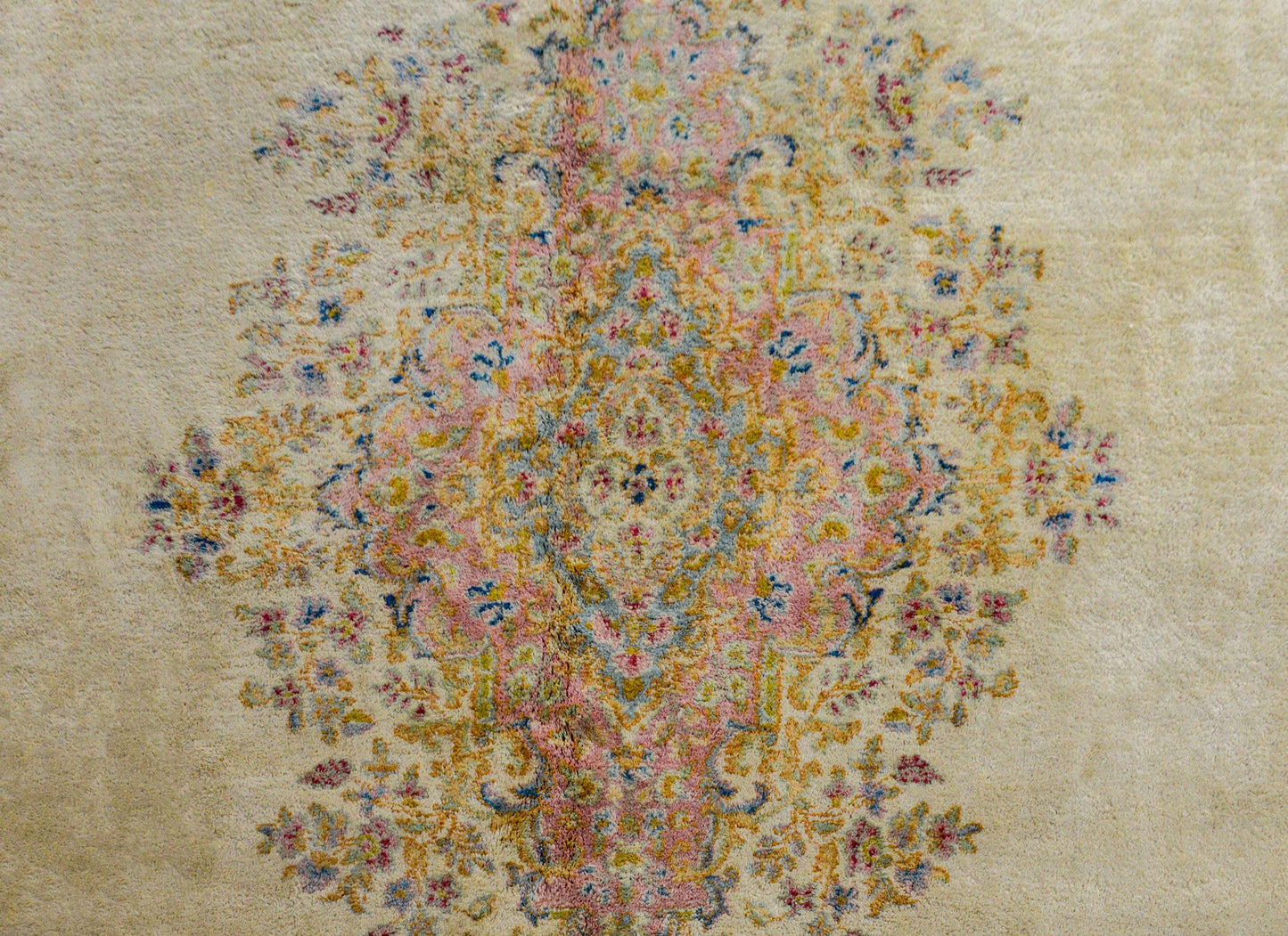 Palatial Size Early 20th Century Kirman Rug For Sale