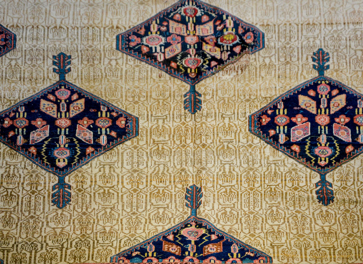 Unbelievable Monumental 19th Century Serab Rug For Sale