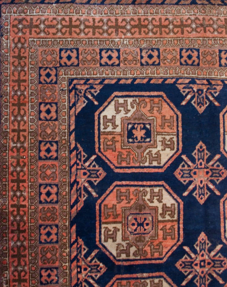 Early 20th Century Samarkand Rug For Sale