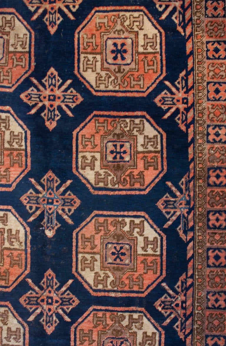 Early 20th Century Samarkand Rug For Sale