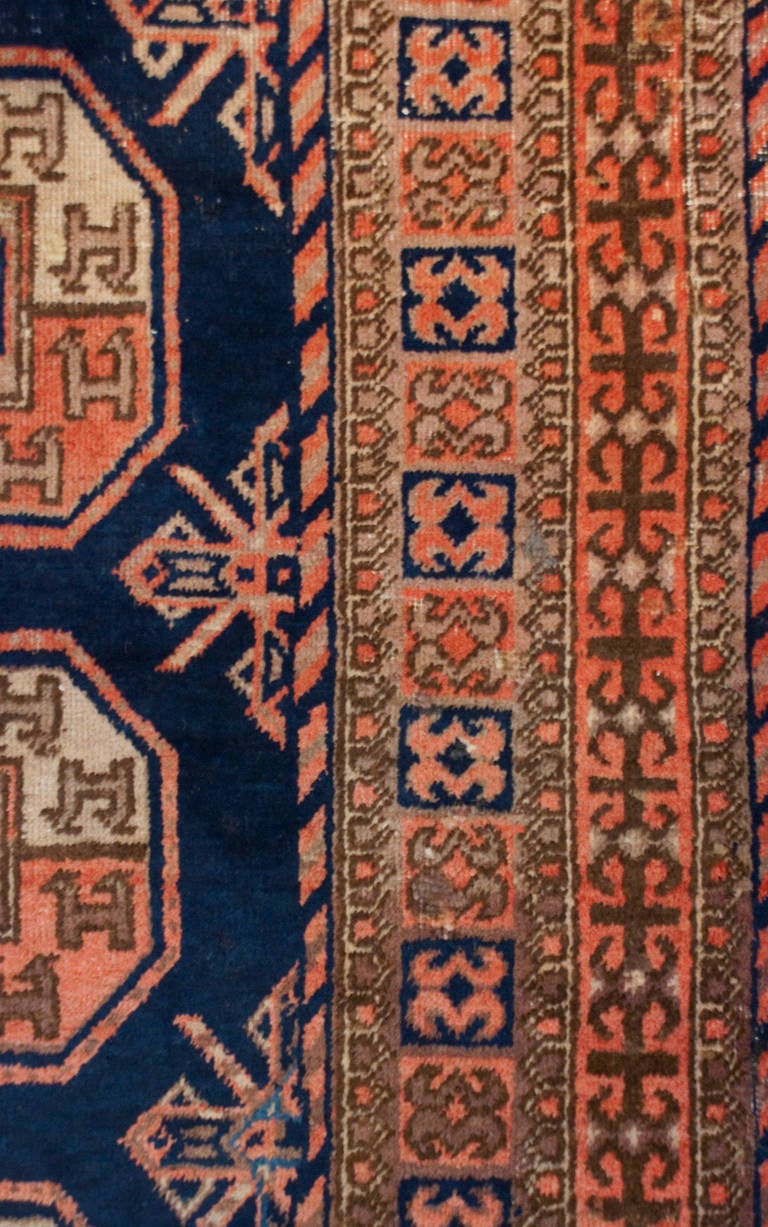 Early 20th Century Samarkand Rug For Sale