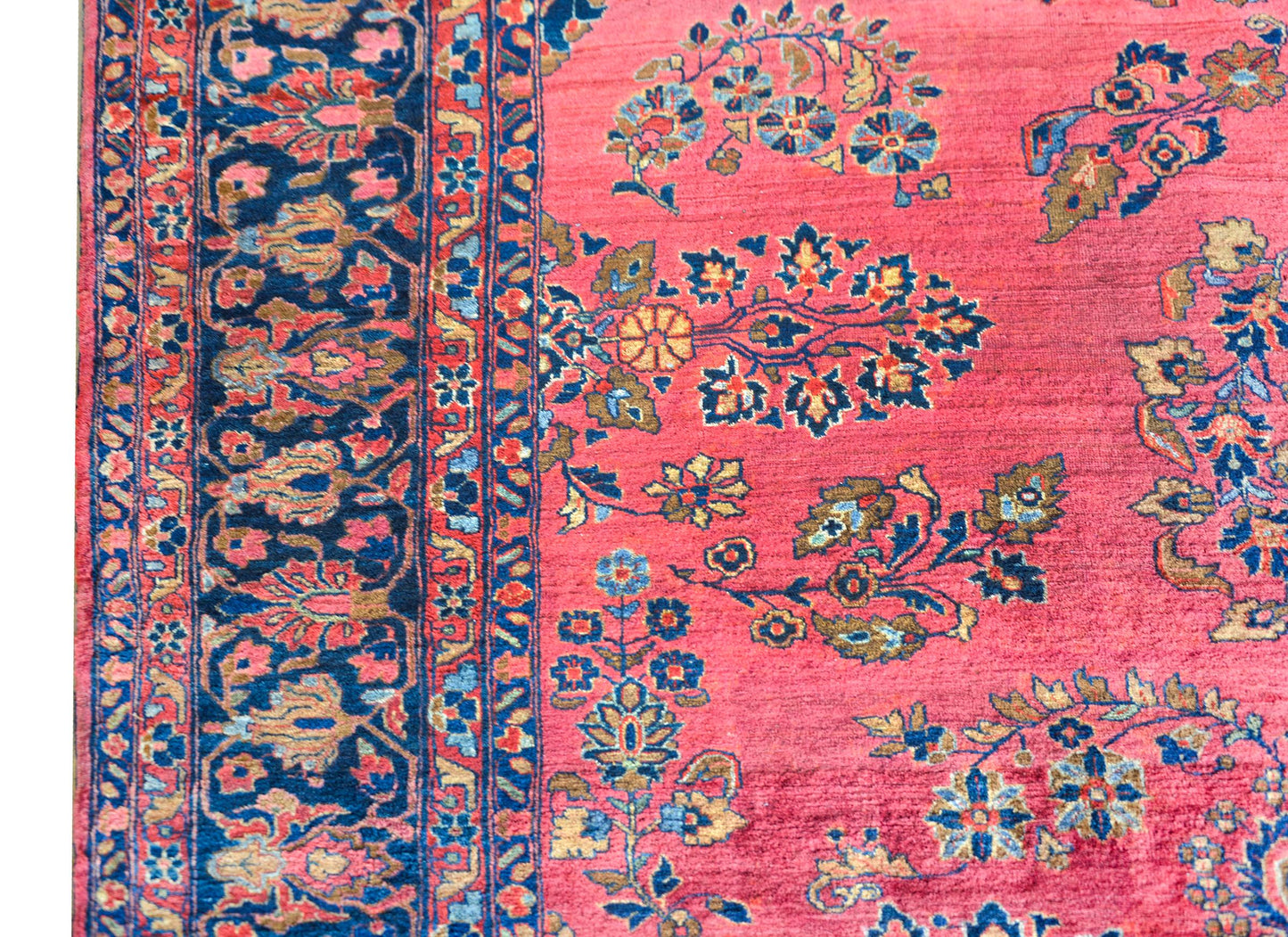 Early 20th Century Sarouk Mohajeran Rug For Sale