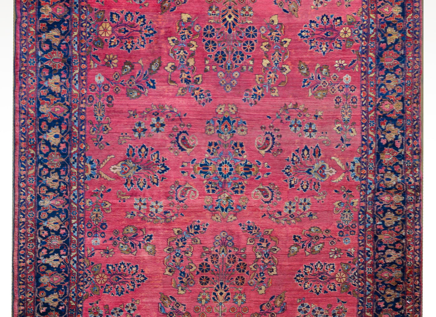 Early 20th Century Sarouk Mohajeran Rug For Sale
