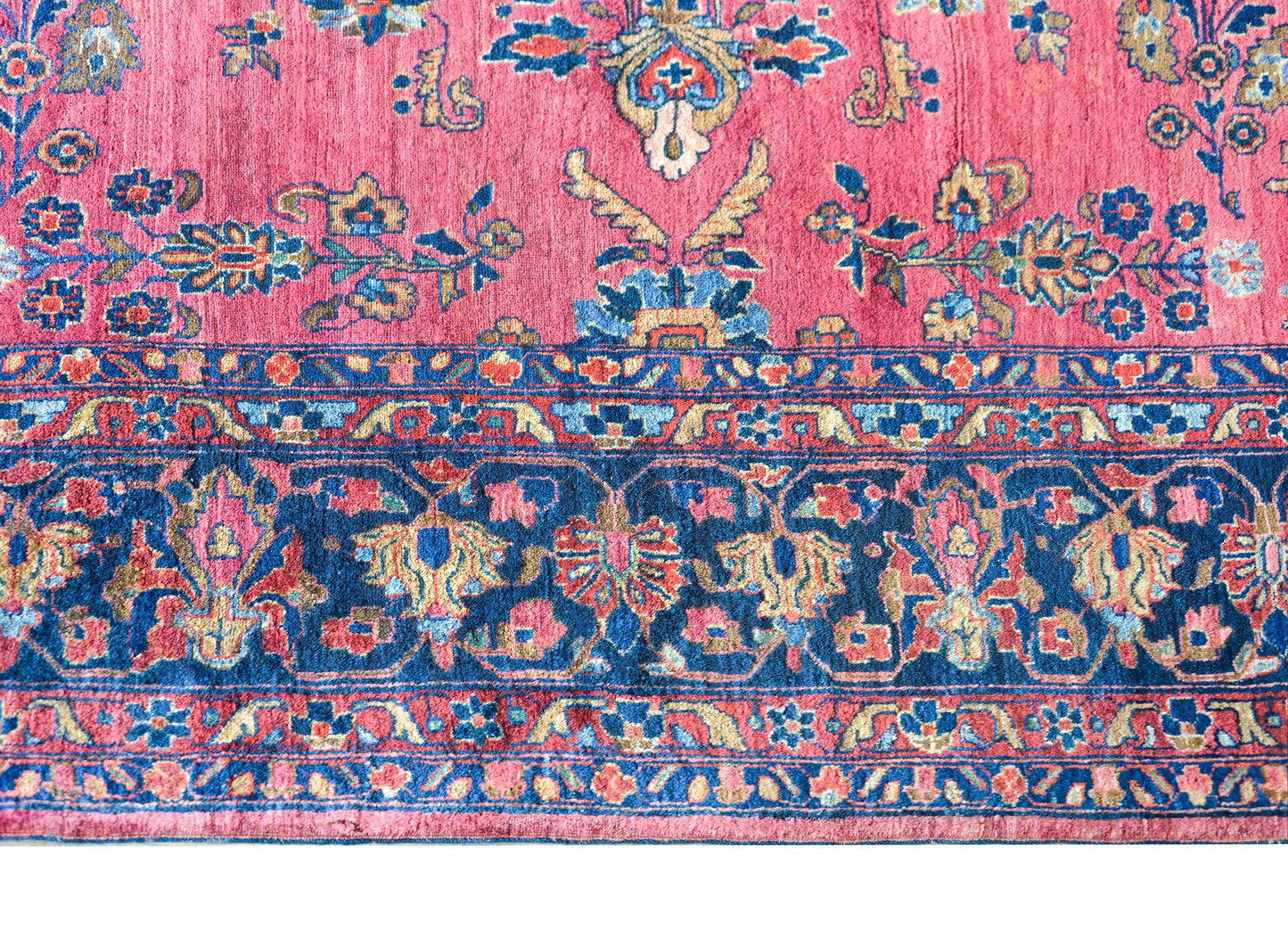 Early 20th Century Sarouk Mohajeran Rug For Sale