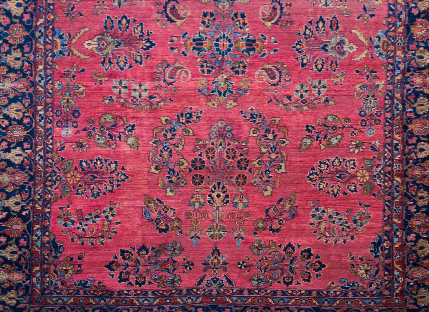 Early 20th Century Sarouk Mohajeran Rug For Sale