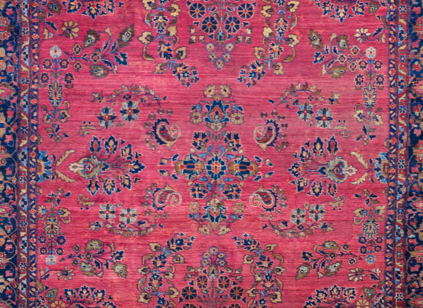 Early 20th Century Sarouk Mohajeran Rug For Sale