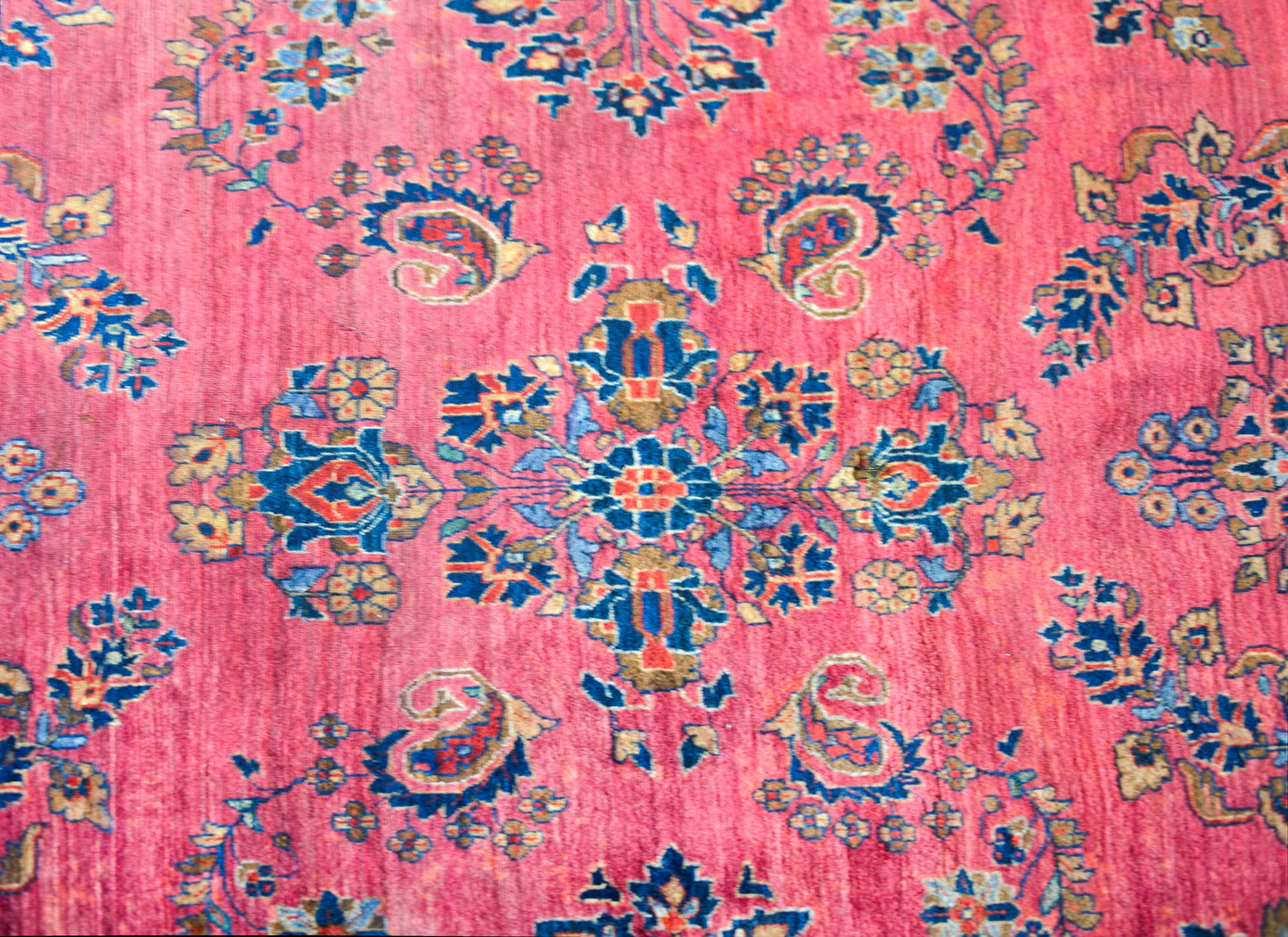 Early 20th Century Sarouk Mohajeran Rug For Sale
