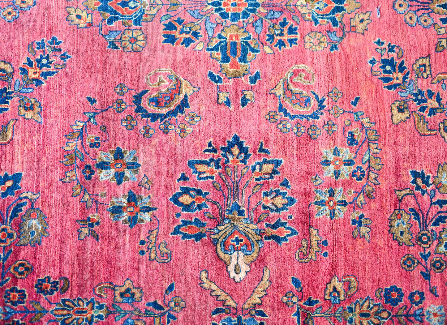 Early 20th Century Sarouk Mohajeran Rug For Sale