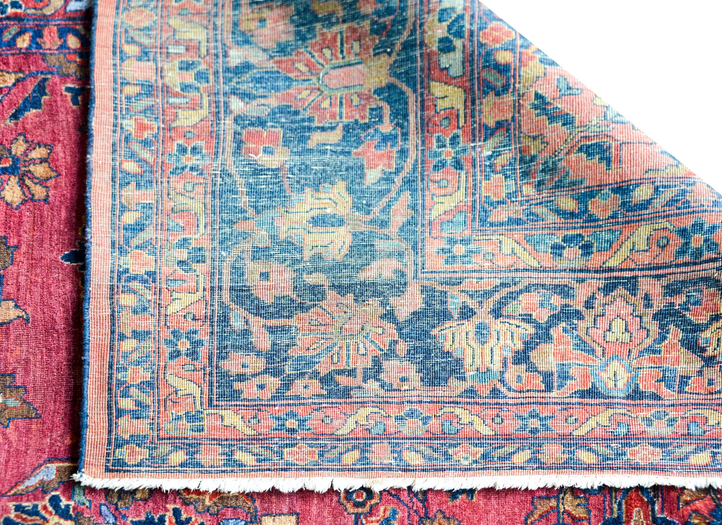 Early 20th Century Sarouk Mohajeran Rug For Sale