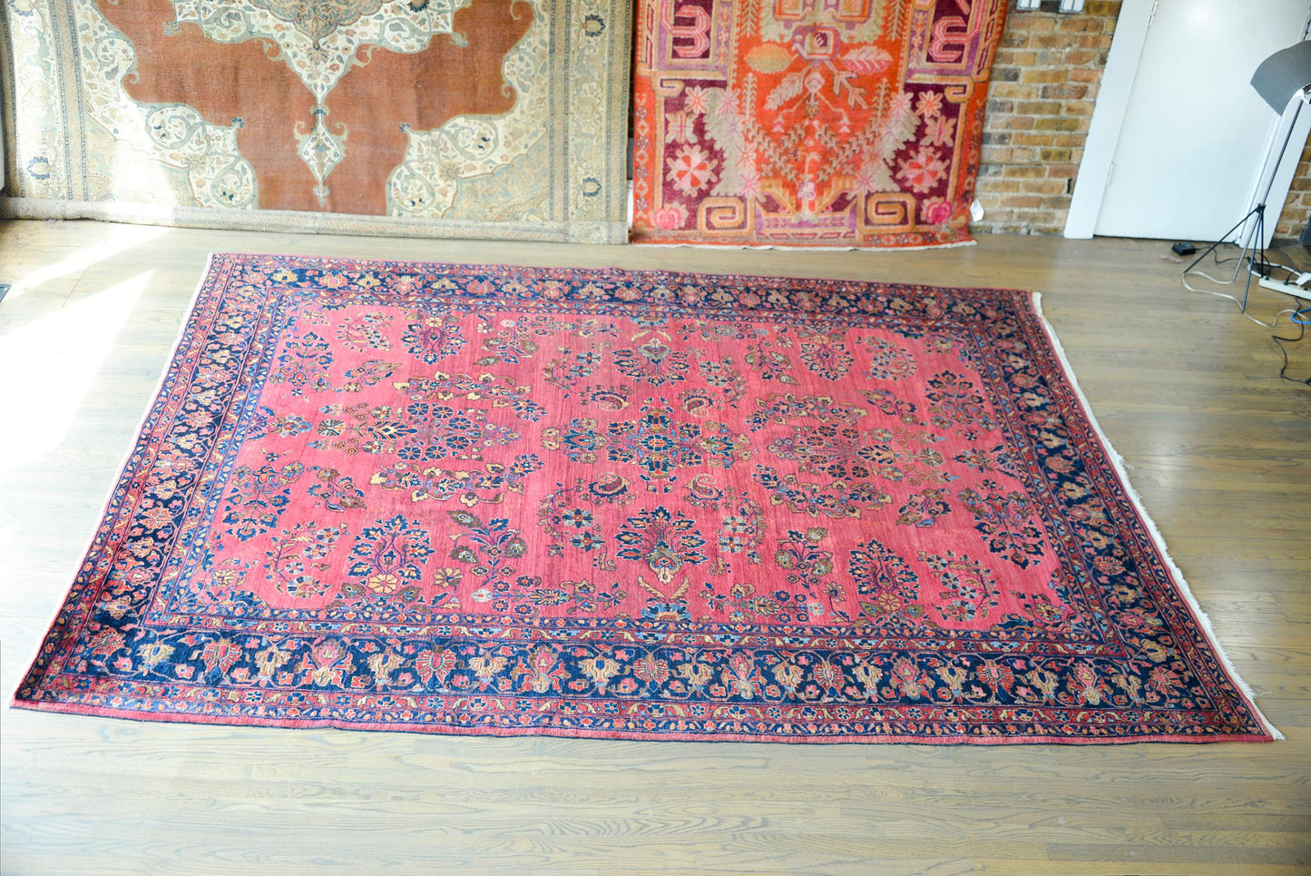 Early 20th Century Sarouk Mohajeran Rug For Sale